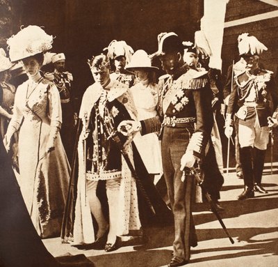 Investiture du roi Édouard VIII en tant que prince de Galles, 1911 - English Photographer